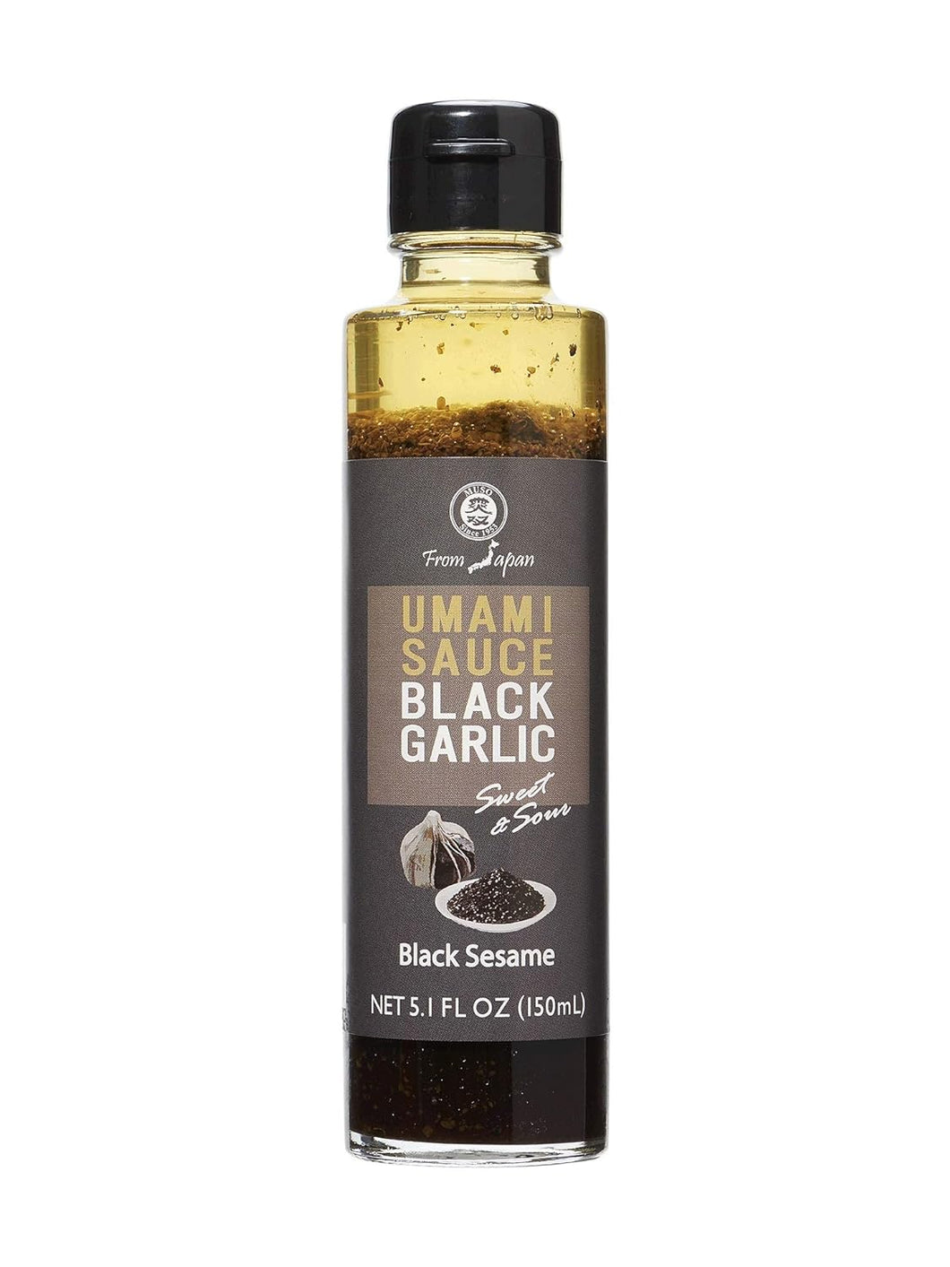 Muso From Japan Umami Sauce Black Garlic Savory Sauce Black sesame [KA]