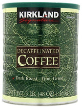 Load image into Gallery viewer, Kirkland Signature 100% Colombian Dark Roast Decaffeinated Ground Coffee [COS]
