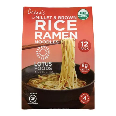 Lotus Foods Organic Millet & Brown Rice Ramen [COS]