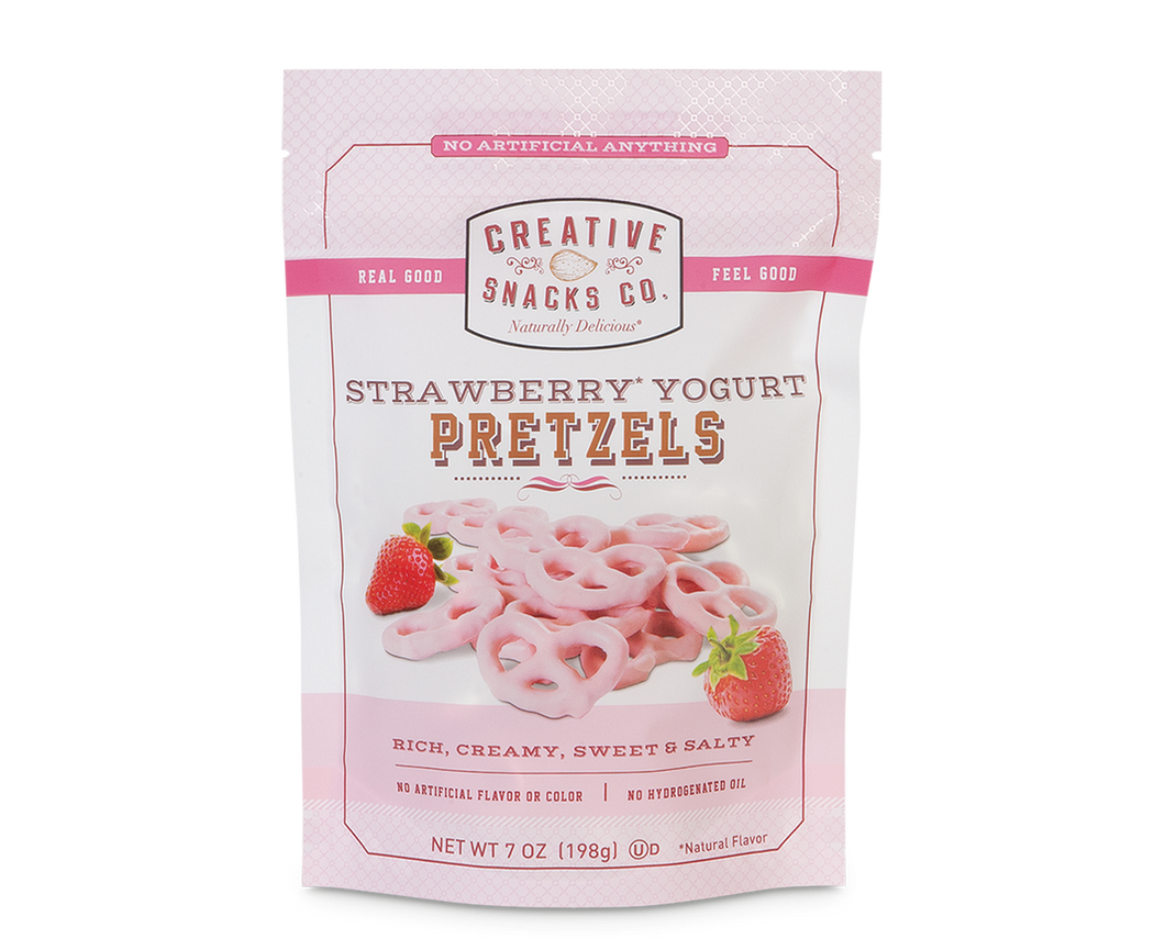 Creative Snacks co Strawberry & Yogurt Pretzels[COS]