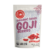 Load image into Gallery viewer, Made in Nature | Organic Sun Dried Goji Berries | Non-GMO, Unsulfured Vegan Snack [COS}
