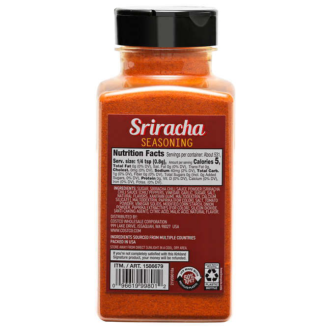 Kirkland Signature Sriracha Seasoning [cos]