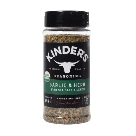 Kinder's Organic Garlic & Herb with Sea Salt & Lemon Seasoning