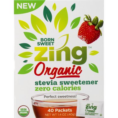 Zing Sweetener, Stevia, Organic